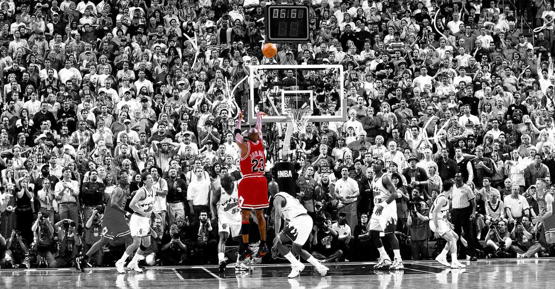 Michael Jordan "The Last Shot" Game Winner