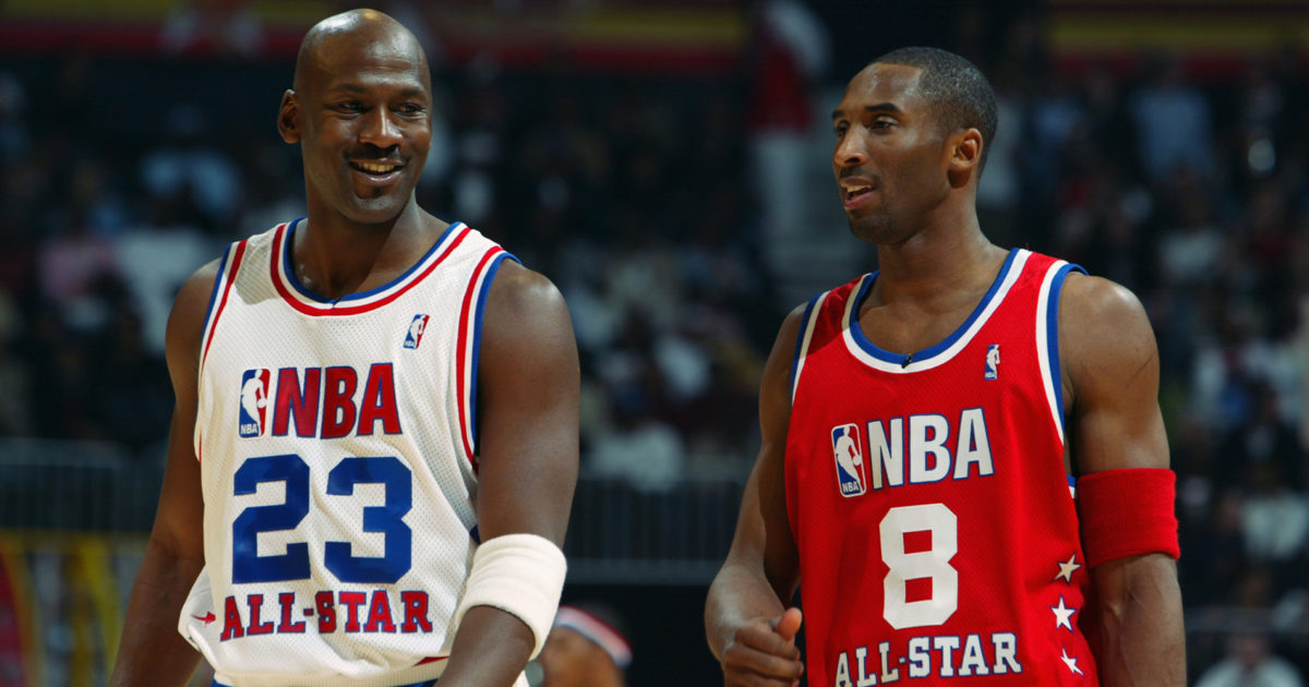 Michael Jordan And Kobe Bryant Chat, One All-Star To Another